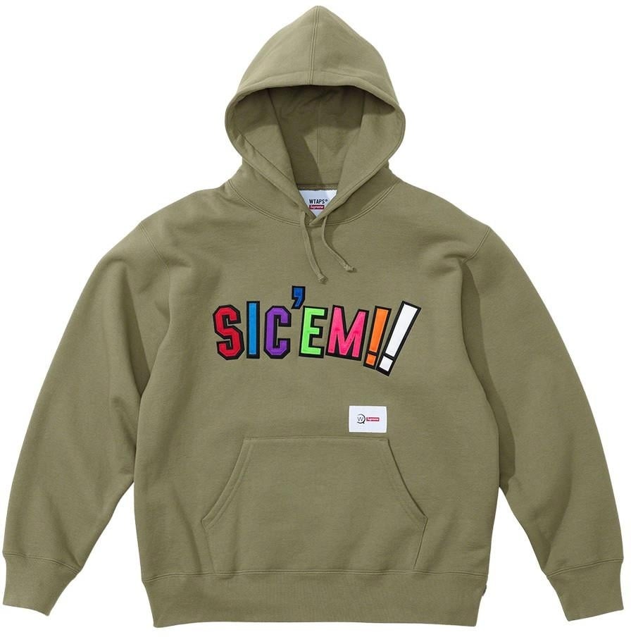 Supreme®/WTAPS® Sic’em! Hooded Sweatshirt view 8